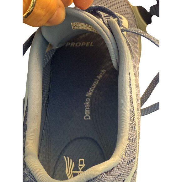 Dansko Sky Blue Mesh Sneaker Women's Size 39 (8-8.5) Athletic Nursing Comfort - Picture 9 of 9